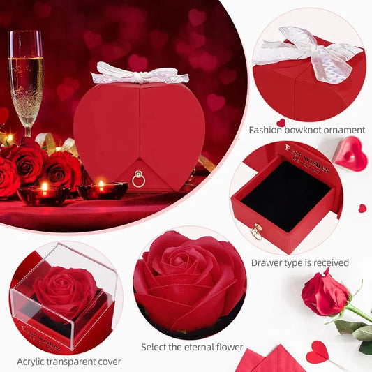 Rose Jewelry Gift Box